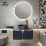 روشویی کابینتی سنگ طبیعی طرح قلب کد 10