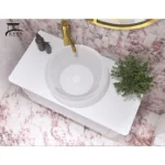 روشویی کابینتی مدرن لبه کرو pvc کد 38 - Image 2