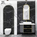 روشویی کابینتی مدرن لبه کرو سنگ مصنوعی کد 25