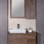 روشویی کابینتی آنتیک طلایی گراویتی کد 61