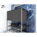 روشویی کابینتی طوسی استیل کد 41 - Image 4