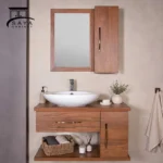 روشویی کابینتی صفحه دوبل آنتیک طلایی کد 69