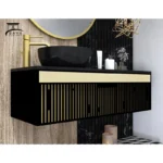 روشویی کابینتی CNC سنگ طبیعی کد 23 - Image 2