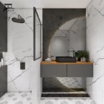 روشویی کابینتی PVC مدرن کد 20