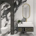 روشویی کابینتی سرامیکی بتنی کد 31