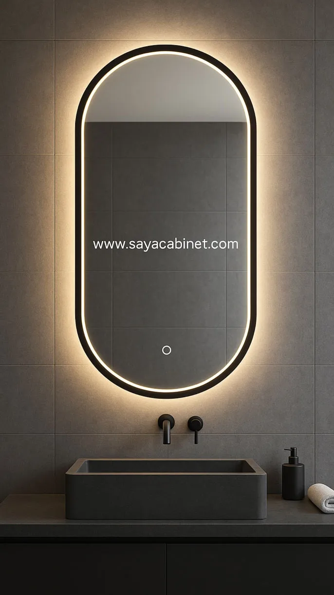 آینه لمسی هوشمند سرویس بهداشتی