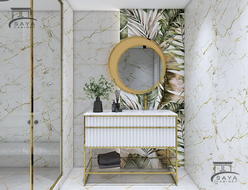 کابینت روشویی زمینی مناسب خانه های نوساز و بزرگ